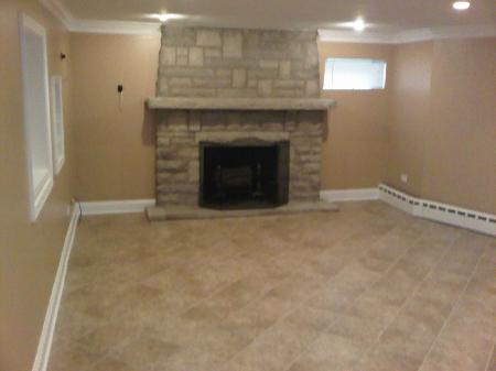 basement remodeling of Lake Zurich Illinois home remodeling and renovation project picture